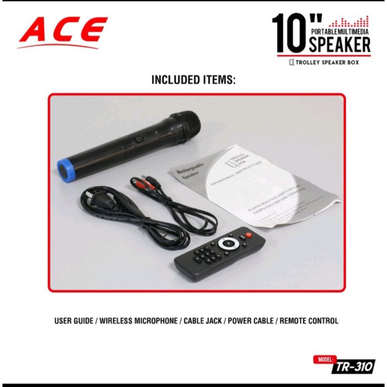 Ace trolley speaker (tr310) Shopee Philippines