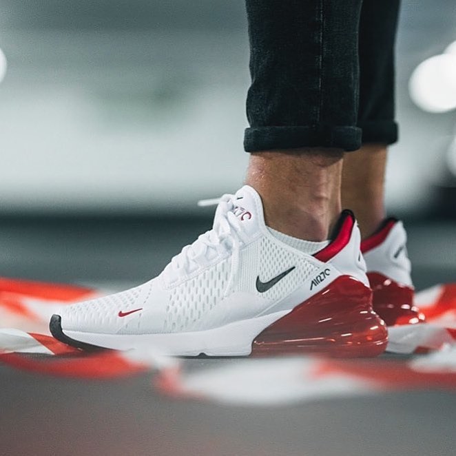 airmax 270 red and white