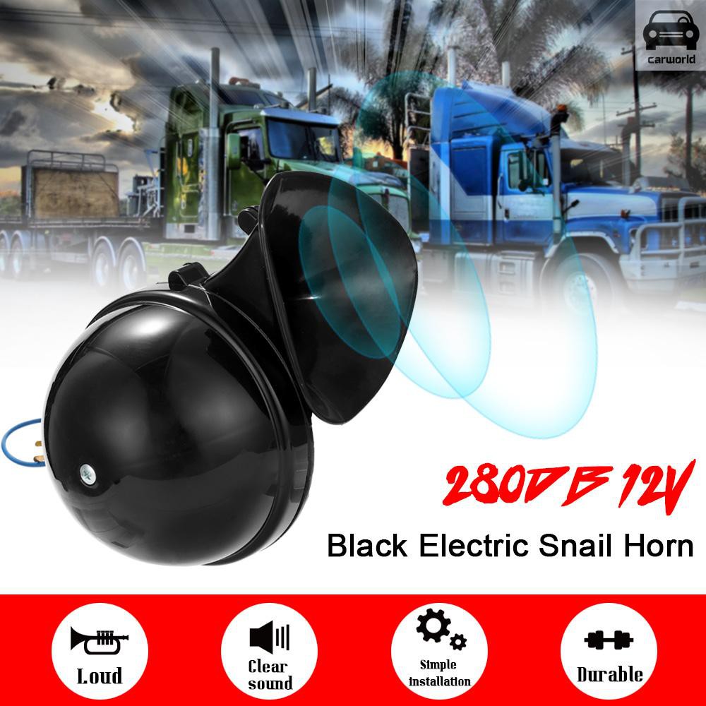 MKING Car Horn Truck Horn 12V Horn Waterproof High Low Tone Super Loud Electric Horn 12V Horn Kit Car Horns Replacement for Cars Motorcycle Strong and Sturdy 