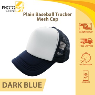 Plain Baseball Cap [Sublimation Mesh Cap  | Printing Design | Plain Trucker Mesh Cap] Personalized #5
