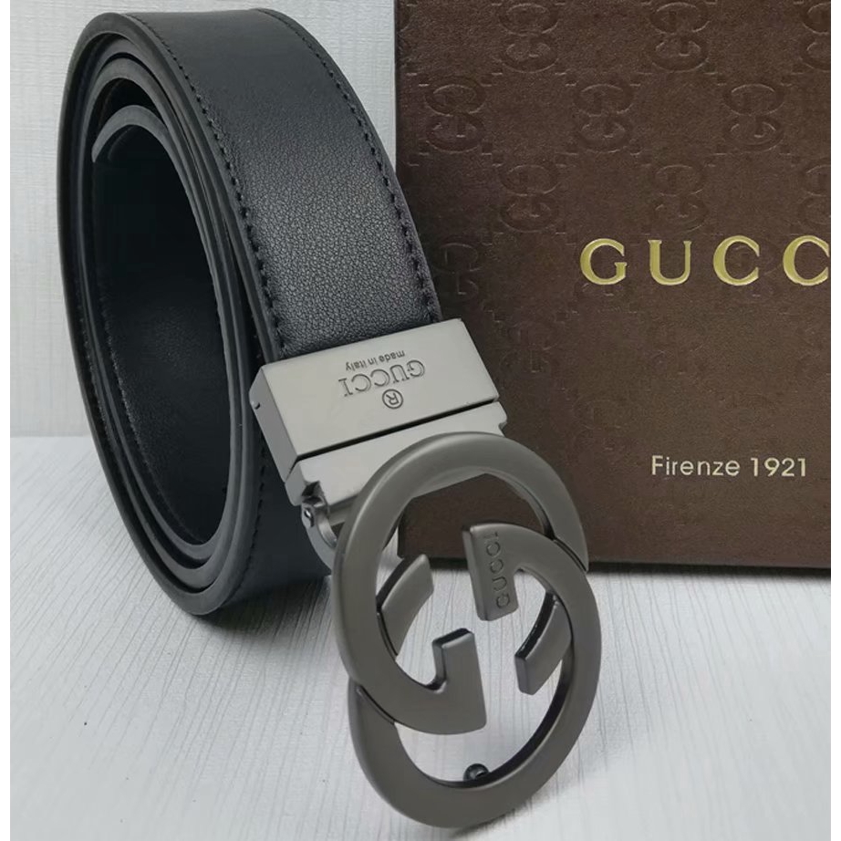 gucci belt men silver
