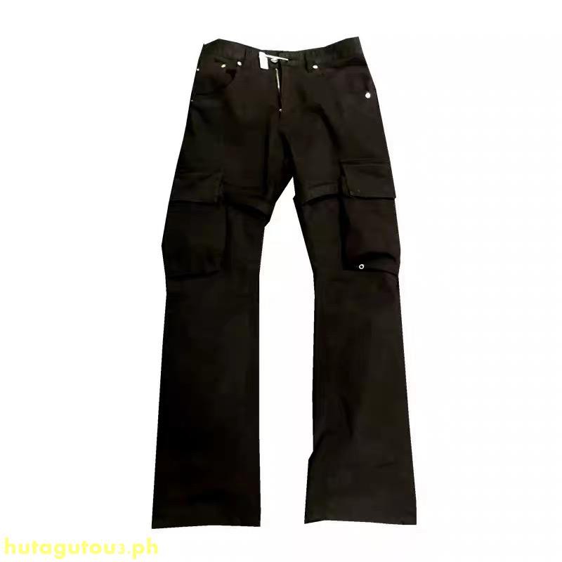 cargo flare pants