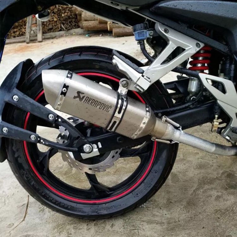 38-51mm Universal Motorcycle Exhaust Muffler Pipe Canister With DB Killer  Silencer | Shopee Philippines