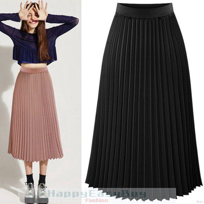 mid length casual skirts