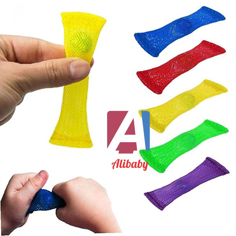 marble and mesh fidget toy