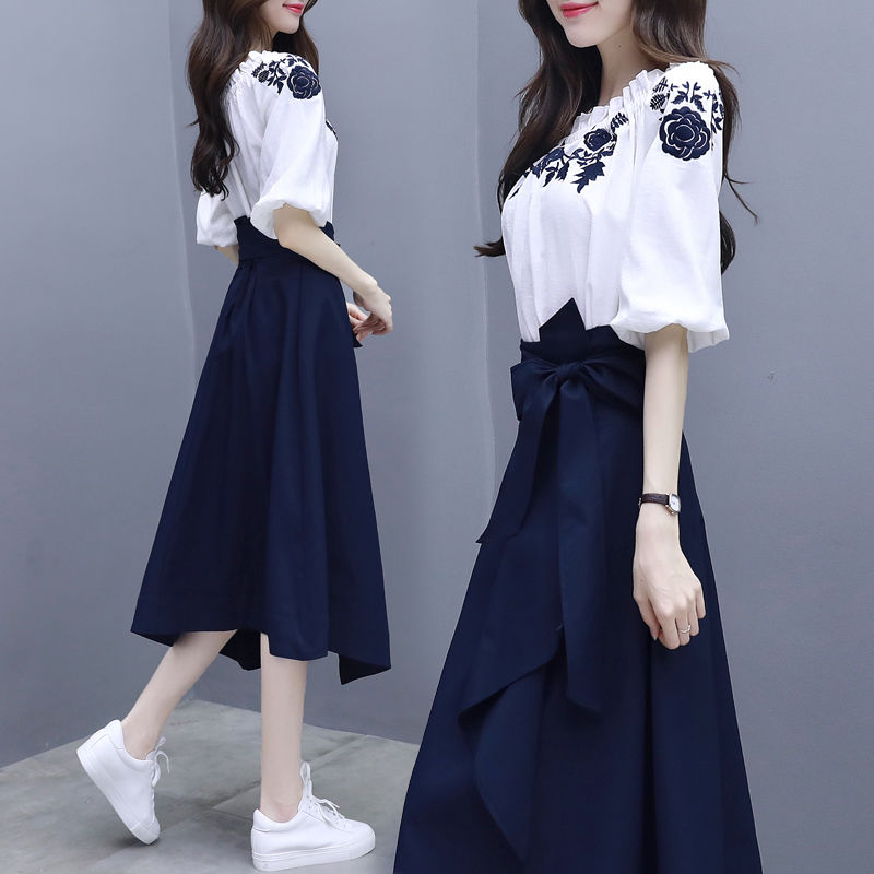 One Piece Suit Goddess Style Two Piece Dress For Women Spring Summer 21 New Style Korean Suit Women S Skirt Shopee Philippines