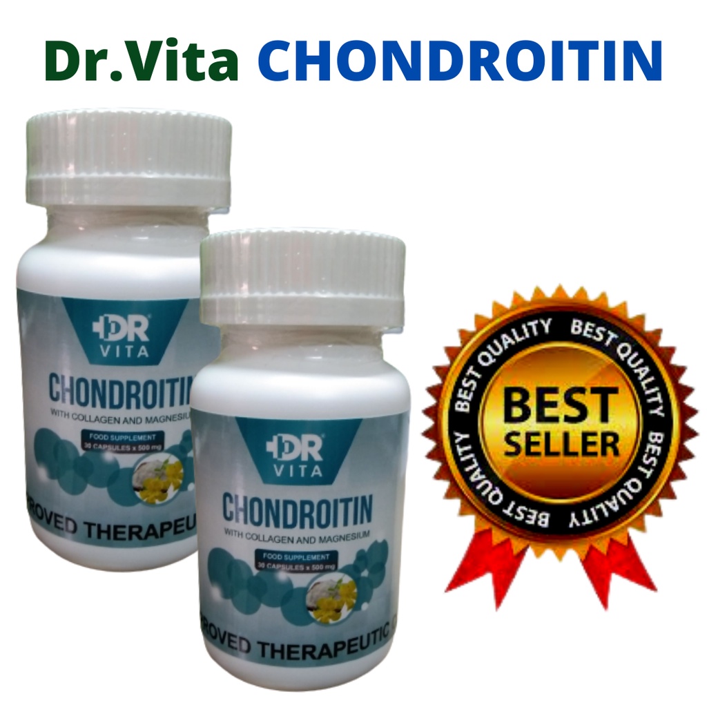 Dr. Vita Chondroitin With Collagen 2 Bottle Shopee Philippines