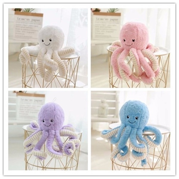 purple octopus stuffed animal