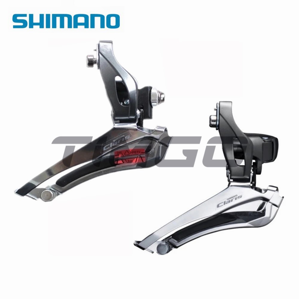SHIMANO FD-R2000 2x8 Speed Folding/Road Bike Front Derailleur Braze On 