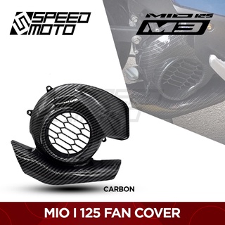 YAMAHA MIO i125 / M3/ SOUL i125 FAN COVER CARBON or MATTE BLACK MADE IN