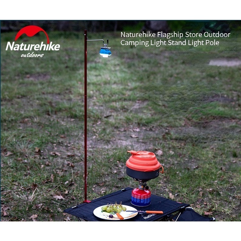 Naturehike Flagship Store Outdoor Camping Light Stand Light Pole
