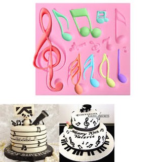 Featured image of post Music Note Cake Designs : 24 sheet music edible butterflies for cake toppers, music note butterfly cupcake toppers.