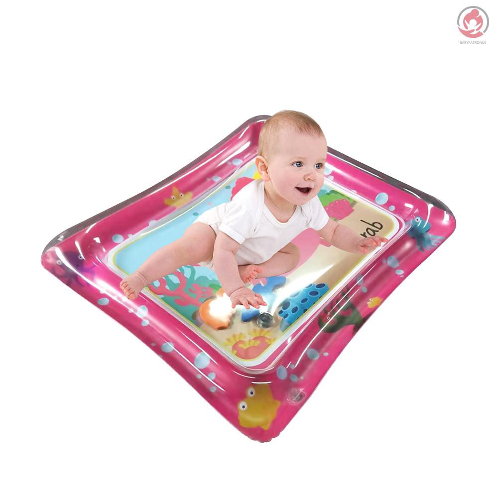 tummy time mat pink