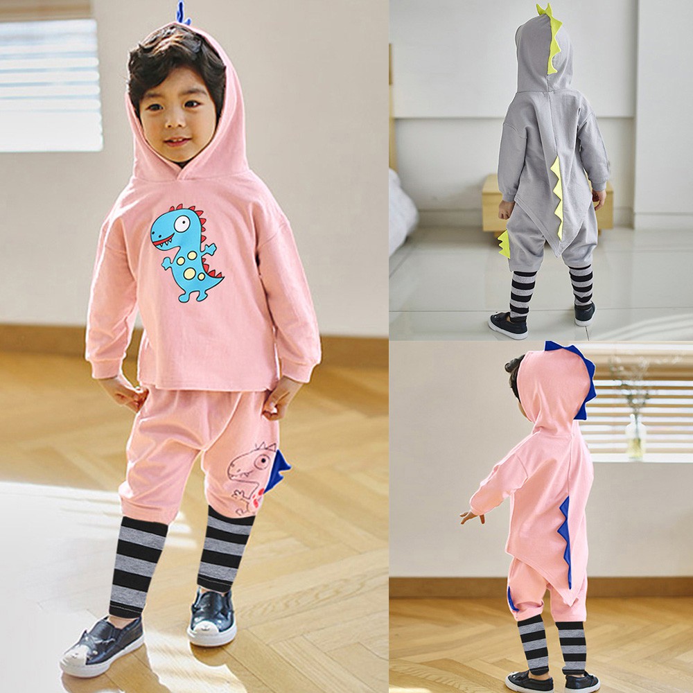 dinosaur hoodie toddler girl