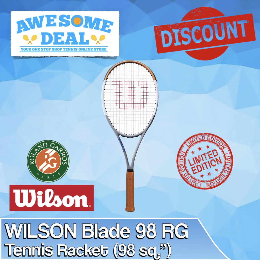 roland garros blade 98 tennis racket
