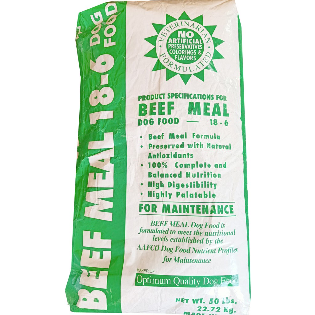 what is beef meal in dog food