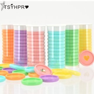 11PCS Expansion Discs 28mm Multicolor Binding Ring Discs for Notebooks and Planners