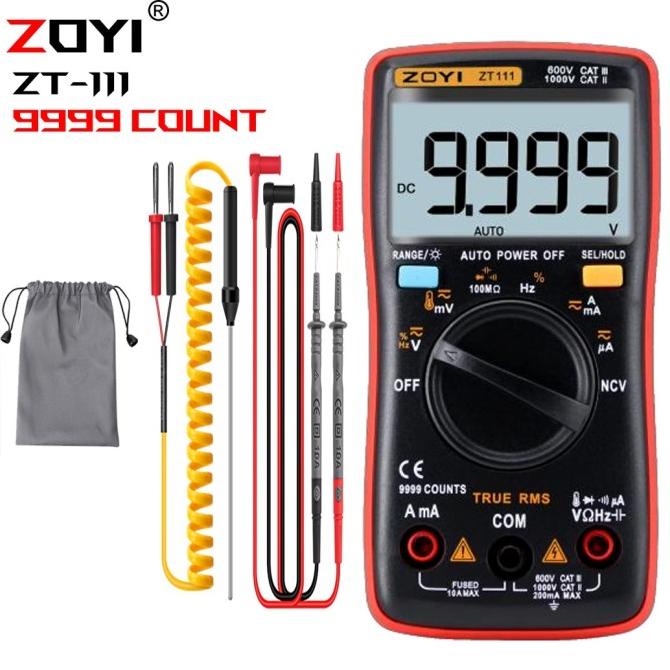 Zoyi Zt111 Auto Multimeter Digital/Multitester/Avometer Original