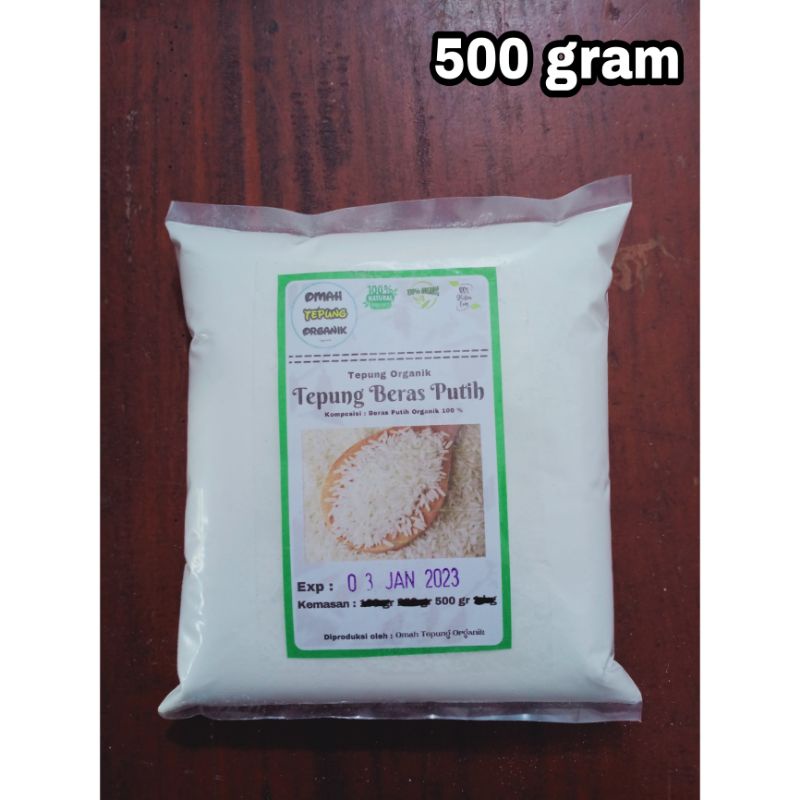 500 Grams Of White Rice Flour 500 Grams / organic White Rice Flour 500