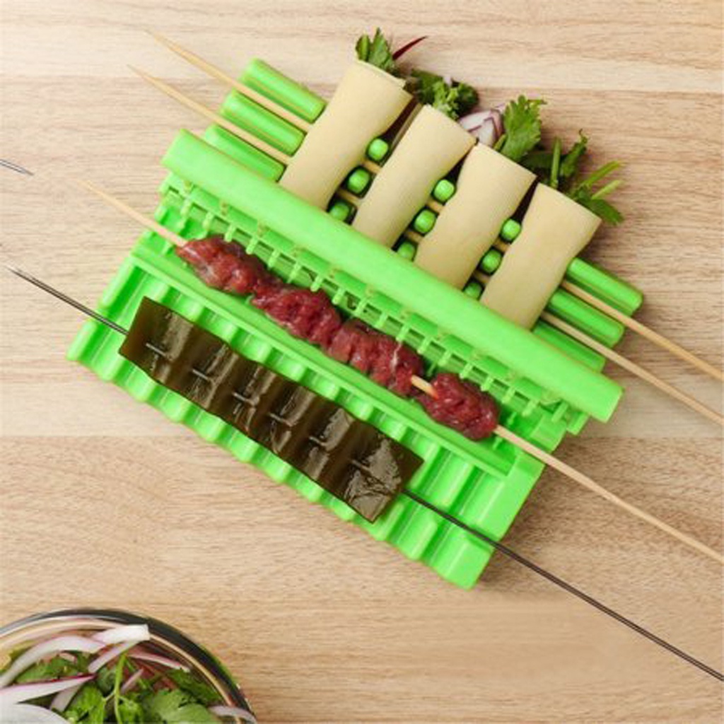 Indomini R717 3 in 1 Korean BBQ Maker Box Eomuk Odeng Kebab Meat Skewer