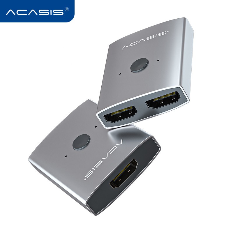 ACASIS HDMI Switch 4K Splitter Bi Directional 1 in 2 Out or 2 in 1 Out HDMI Selector Switcher