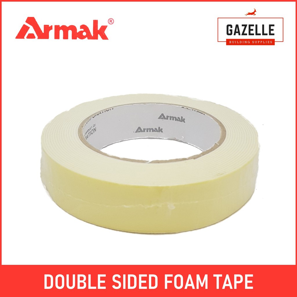 Armak Double Sided Foam Tape 24mmx2m Shopee Philippines