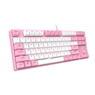 Dareu EK87 Multi LED / Pink White switch mechanical keyboard - Central Juan IT Solutions