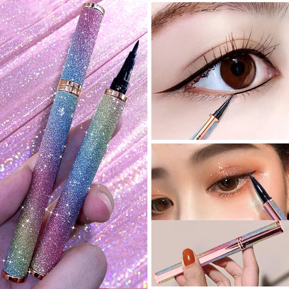 Eyeliner Waterproof Starry Sky fine Black Longlasting Liquid Brown