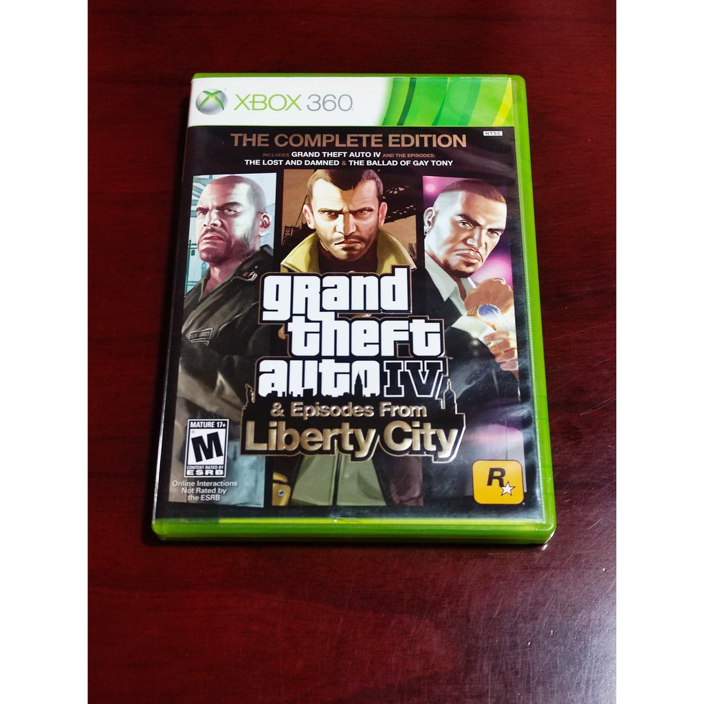 grand theft auto iv xbox 360