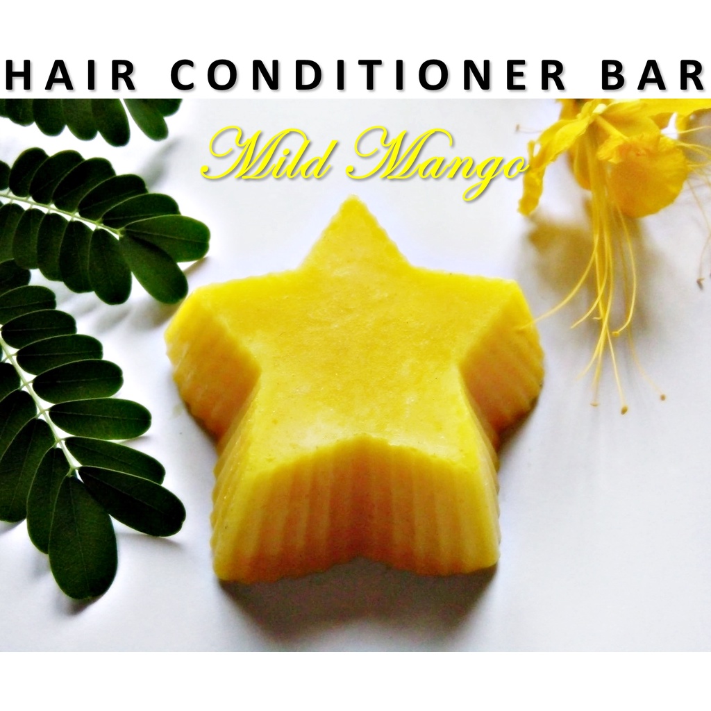 Mild Mango Luxurious Hair Conditioner Bar by Pure Organic Shopee