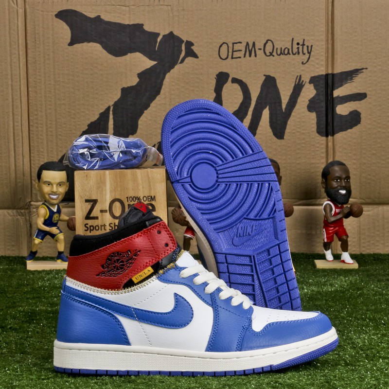 blue and red aj1