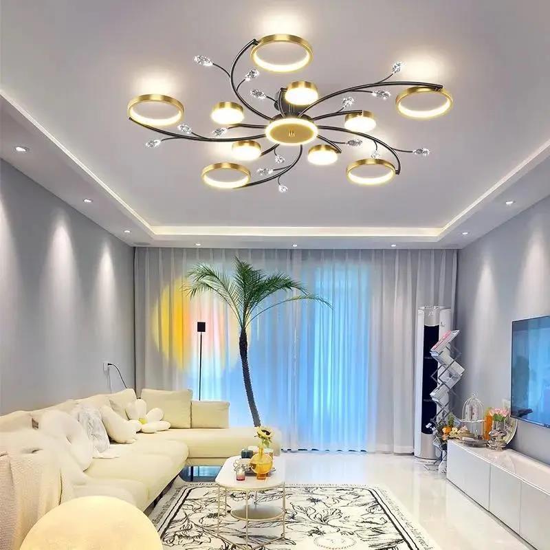 Led ceiling light ceiling light new modern chandelier ceiling light