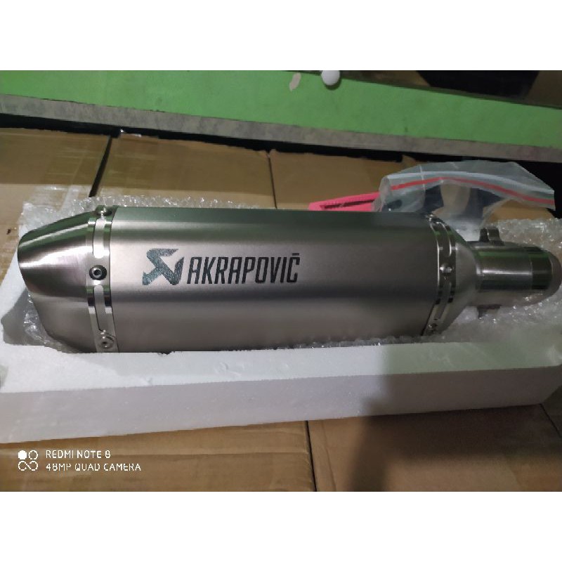 Akrapovic exhaust pipe for motorcycle( LIMITED STOCKS ) Shopee Philippines