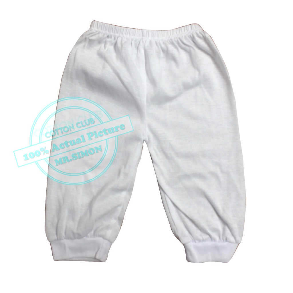 Newborn Baby WHITE Cotton Pajama Shopee Philippines