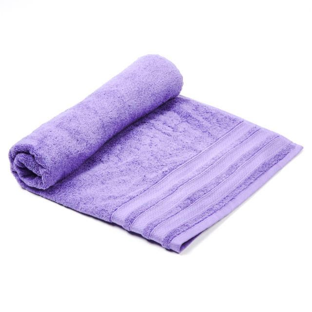 bath towel purple