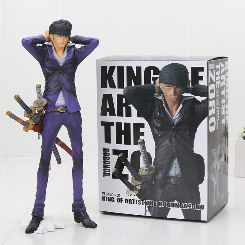 28cm Japan One Piece King Of Artist Zoro Action Figures Toy Shopee Philippines