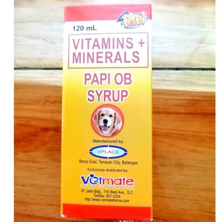 [VETKLIX] Papi OB Syrup Pre and Post Pregnancy Pet Vitamins 120ml #2