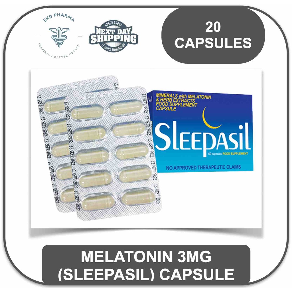 Sleepasil Melatonin Mg Capsule S S S Exp Date