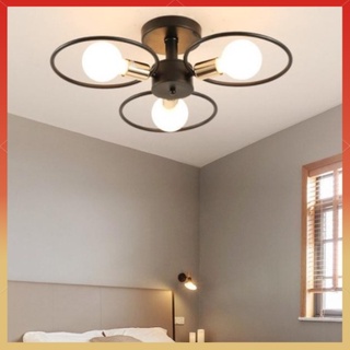 Gecree Retro Ceiling Lamp Nordic Creative Light Source 3 Post-Modern Living Room Bedroom #3