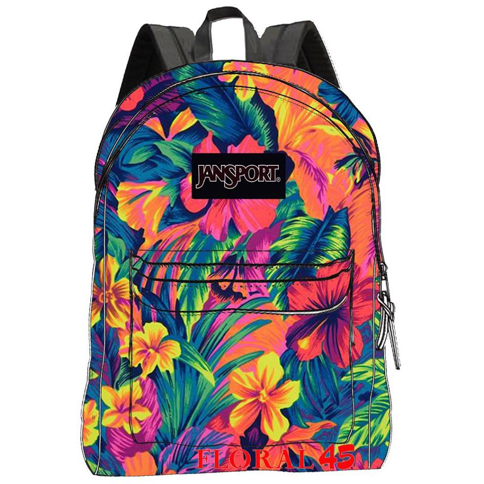 flower jansport