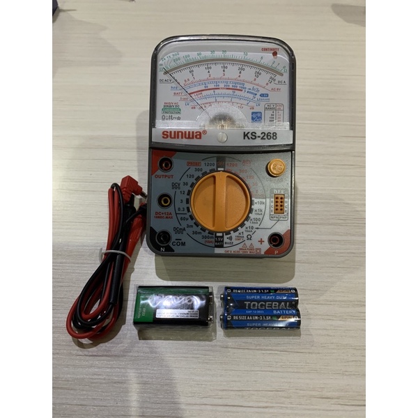 Sunwa Analog Multimeter Multimeter Avometer KS268 Shopee Philippines
