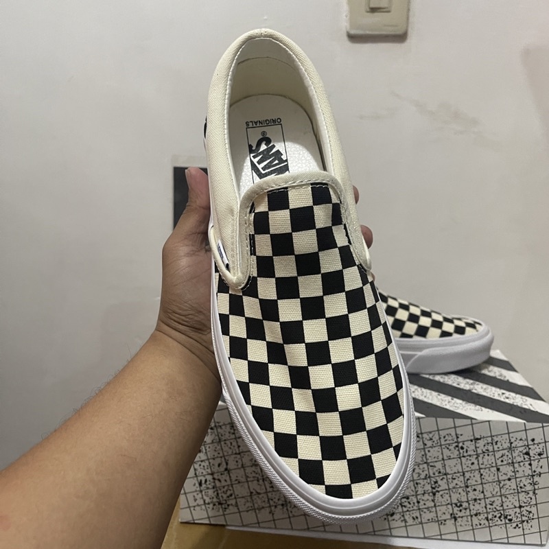 Vans Vault Slip on Checkered | Shopee Philippines