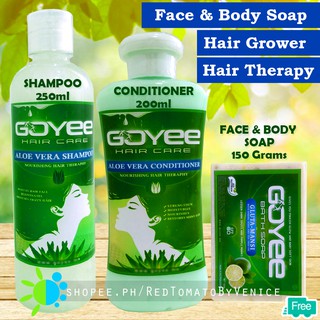 Goyee Hair Care Set Shampoo Only Grower Re Growth Scalp Treatment Anti Hair Fall And Loss Aloe Vera Shopee Philippines