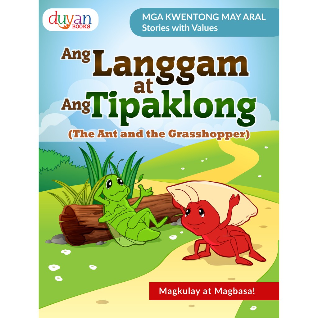 Ang Langgam At Ang Tipaklong The Ant And The Grasshopper In Filipino Kwentong Pambata Mga 0757