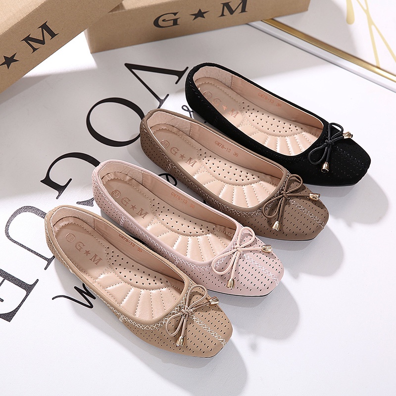 Fashion Women Doll Shoes Office Flat Shoes Daily Loafer GM78-13 ...