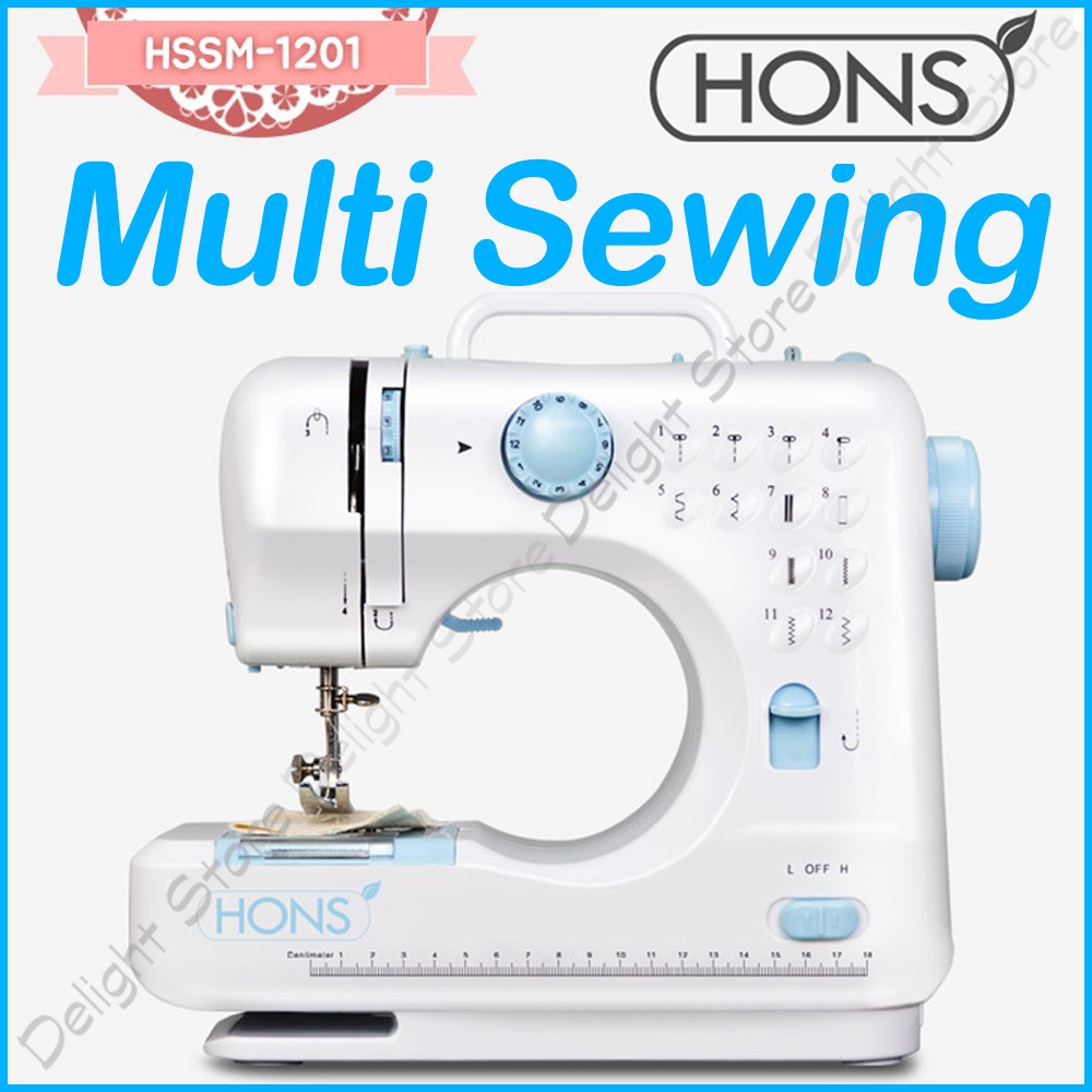 Hons Korea HSSM1201 Mini Handheld Portable Sewing Machine Shopee