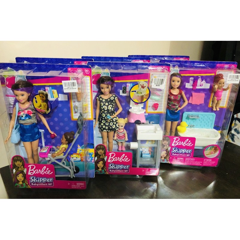 barbie skipper babysitter playset