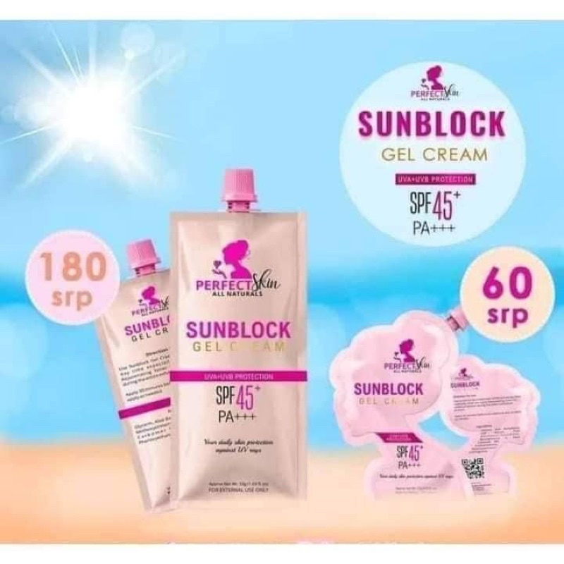 Perfect Skin Sunblock 50g Shopee Philippines