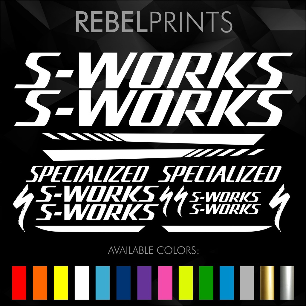 specialized frame decals