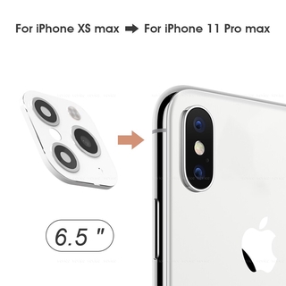 Anti Scratch Modified Metal Sticker Seconds Change Camera Lens Cover For Iphone X Xs Xr Max Fake Cam Shopee Philippines